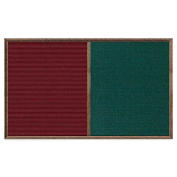 Slim Style Indoor Enclosed Corkboard, 12